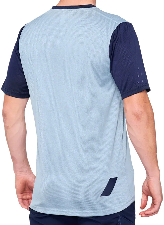 100% Ridecamp Jersey - Slate/Navy, Medium