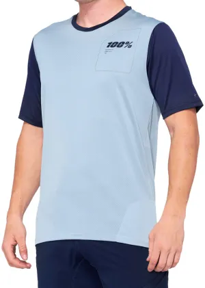 100% Ridecamp Jersey - Slate/Navy, Medium