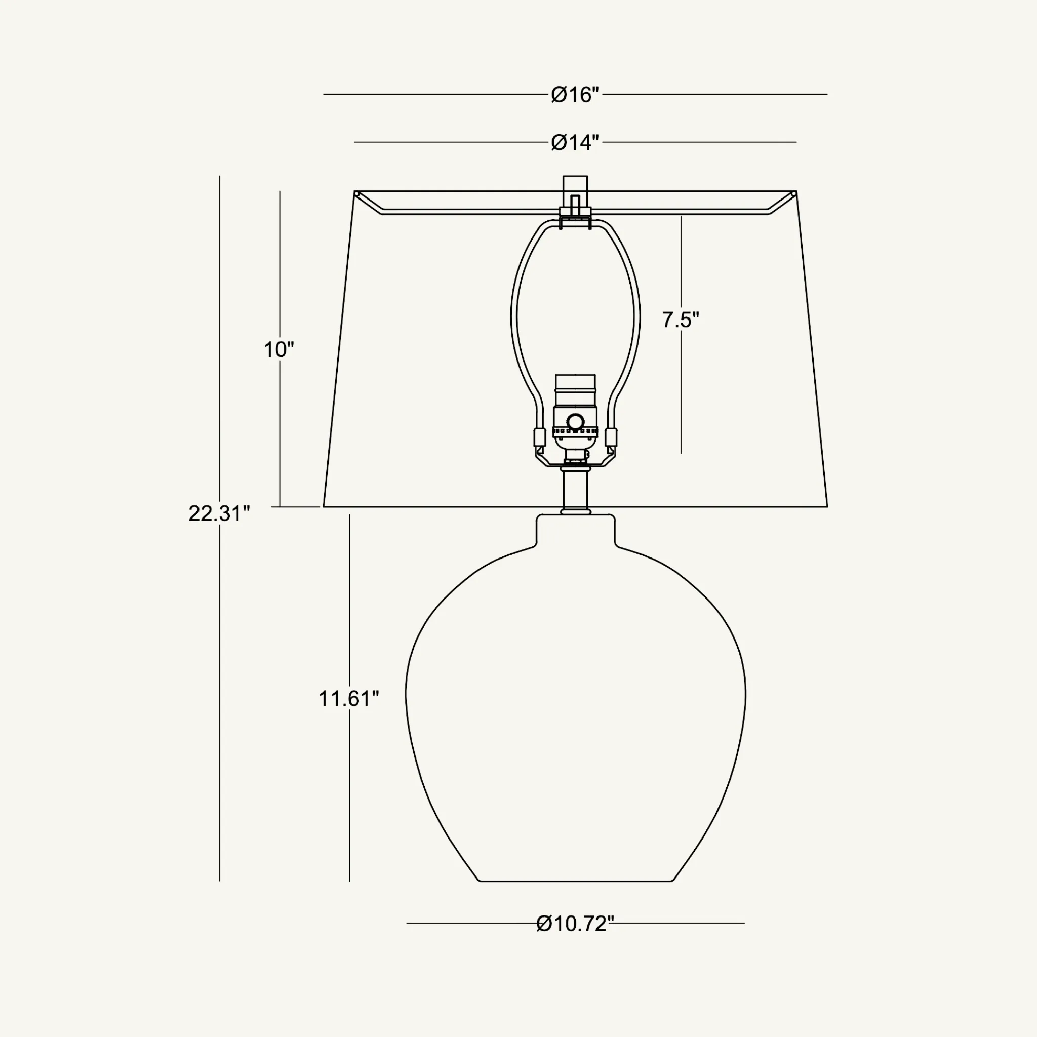 Adam Table Lamp