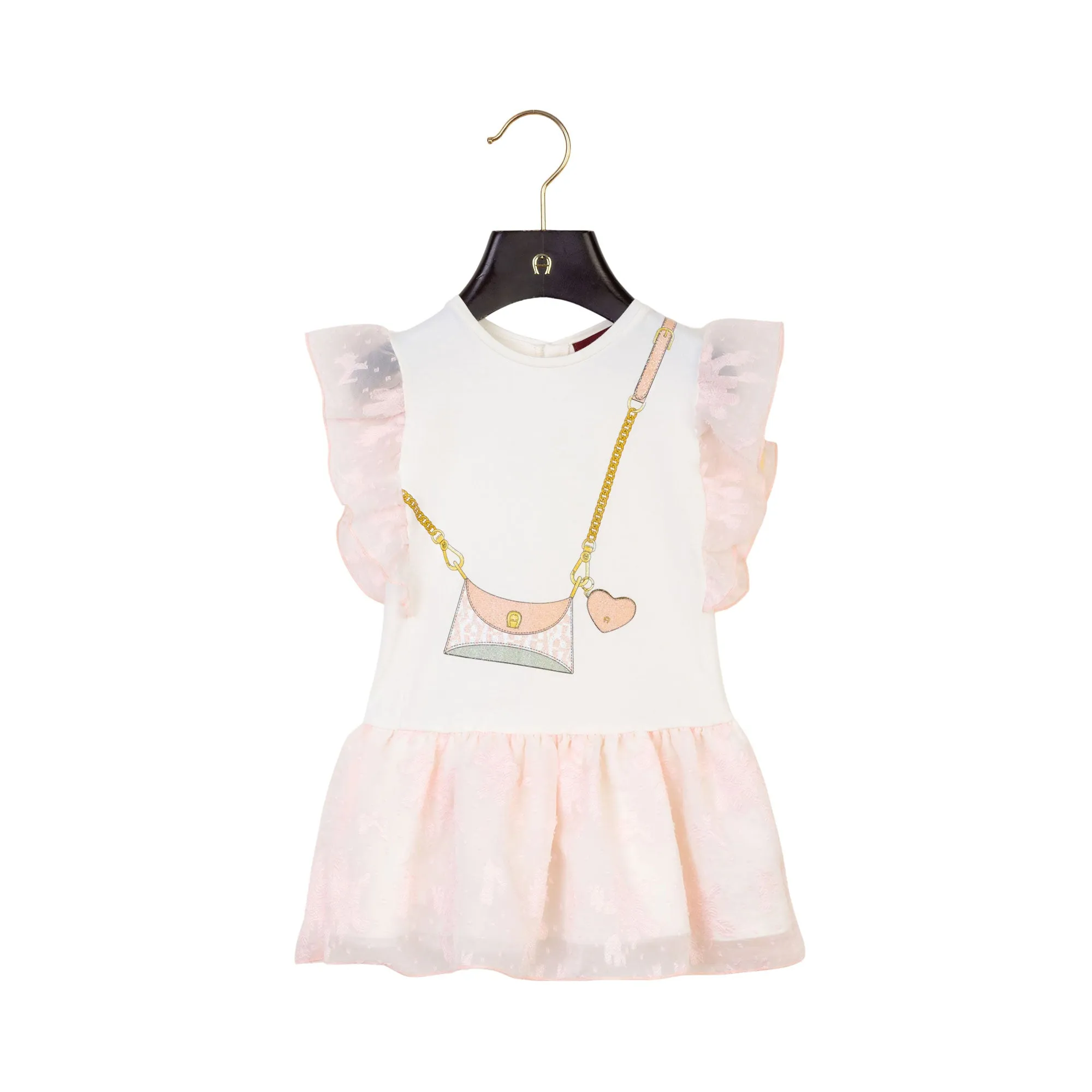 Aigner Kids Baby Girl's White Dress