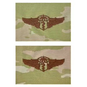 Air Force Embroidered Badge: Flight Surgeon: Chief - embroidered on OCP