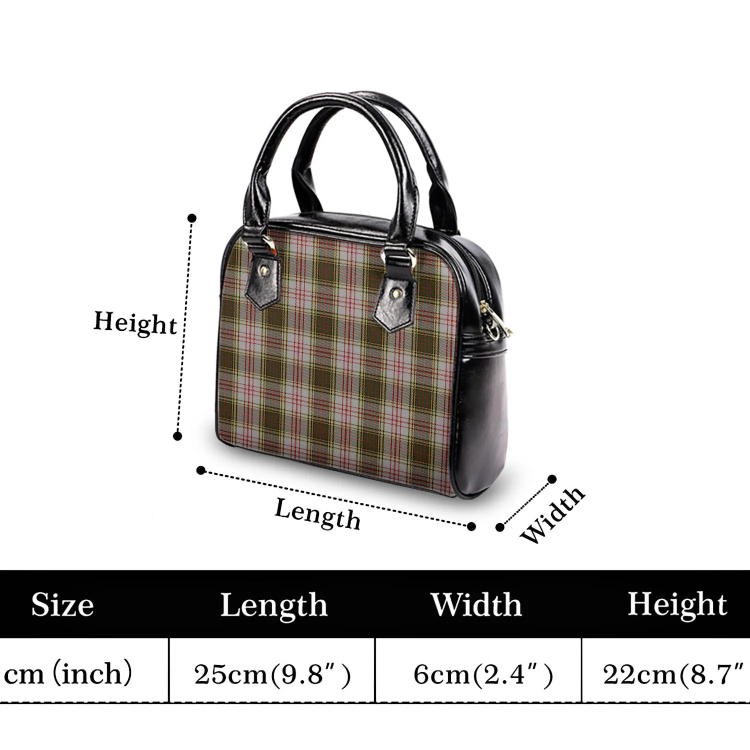 Anderson Dress Tartan Shoulder Handbags