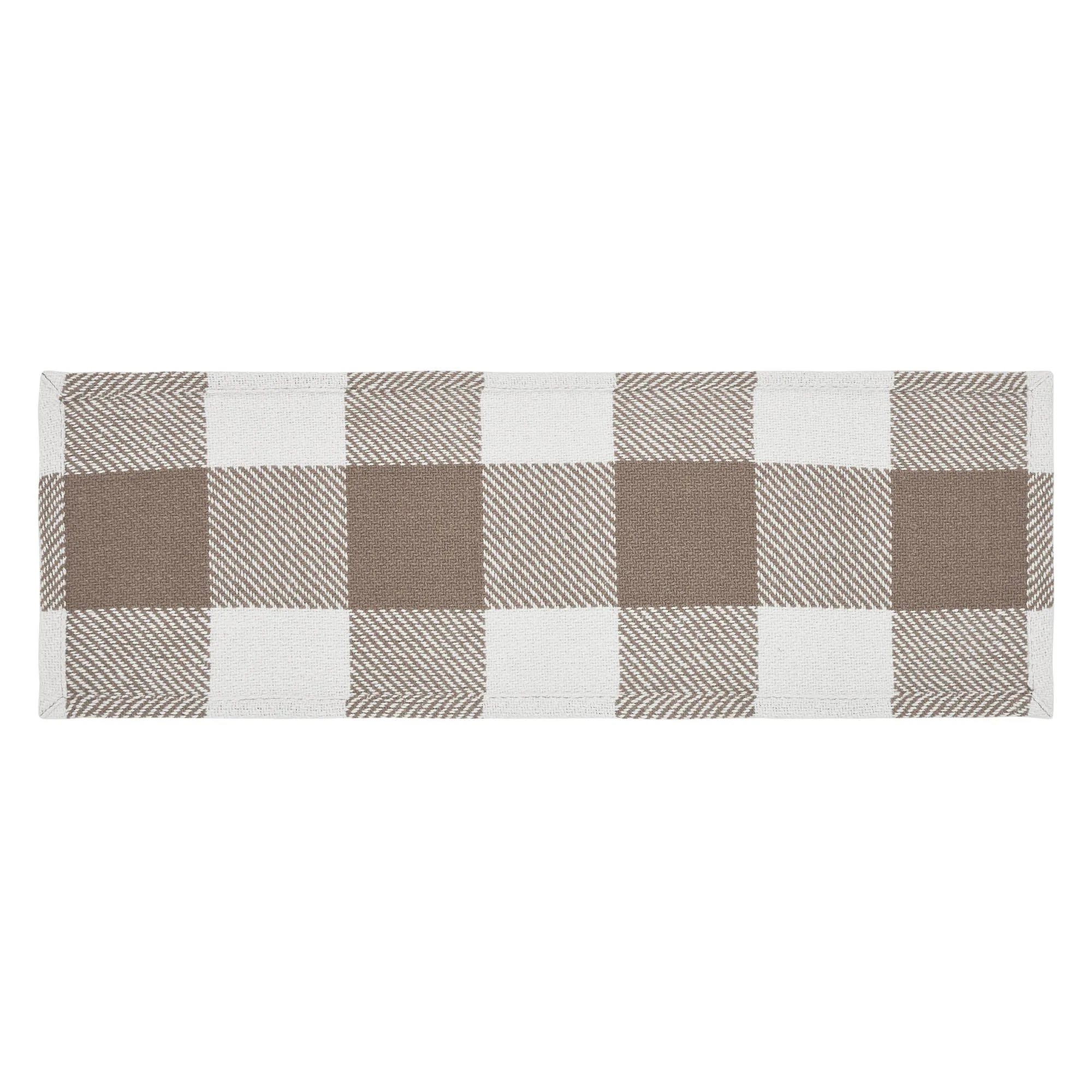 Annie Buffalo Check Portabella Runner 8x24