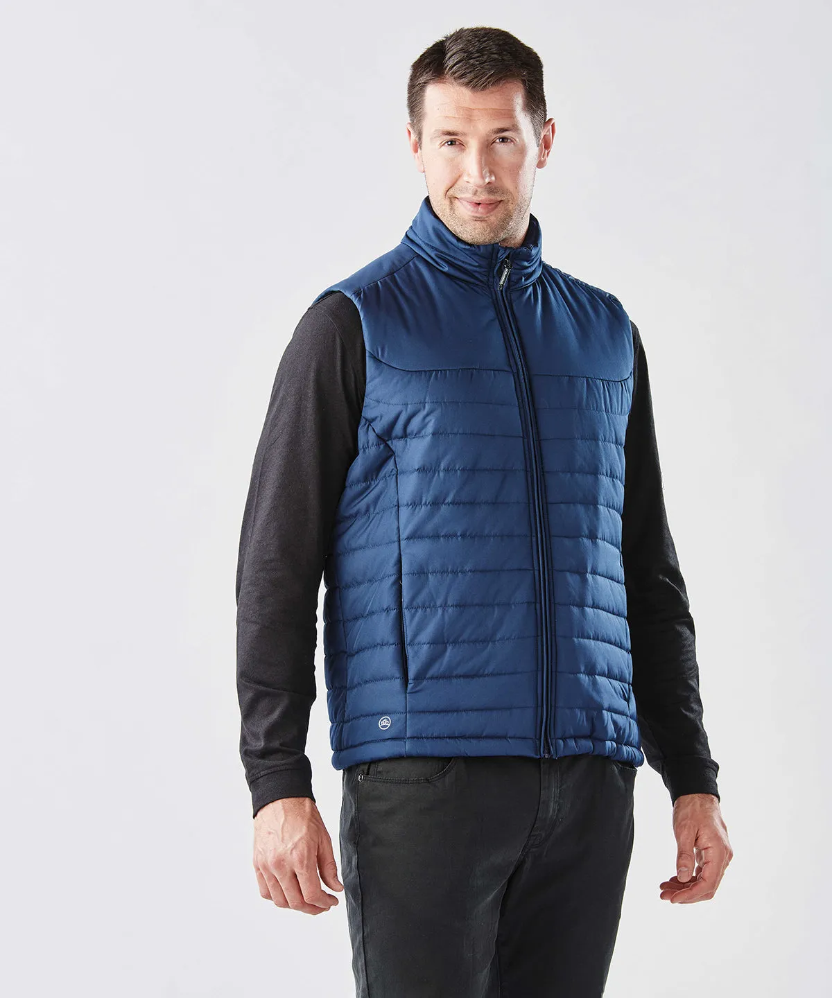 Azure Blue - Nautilus quilted bodywarmer