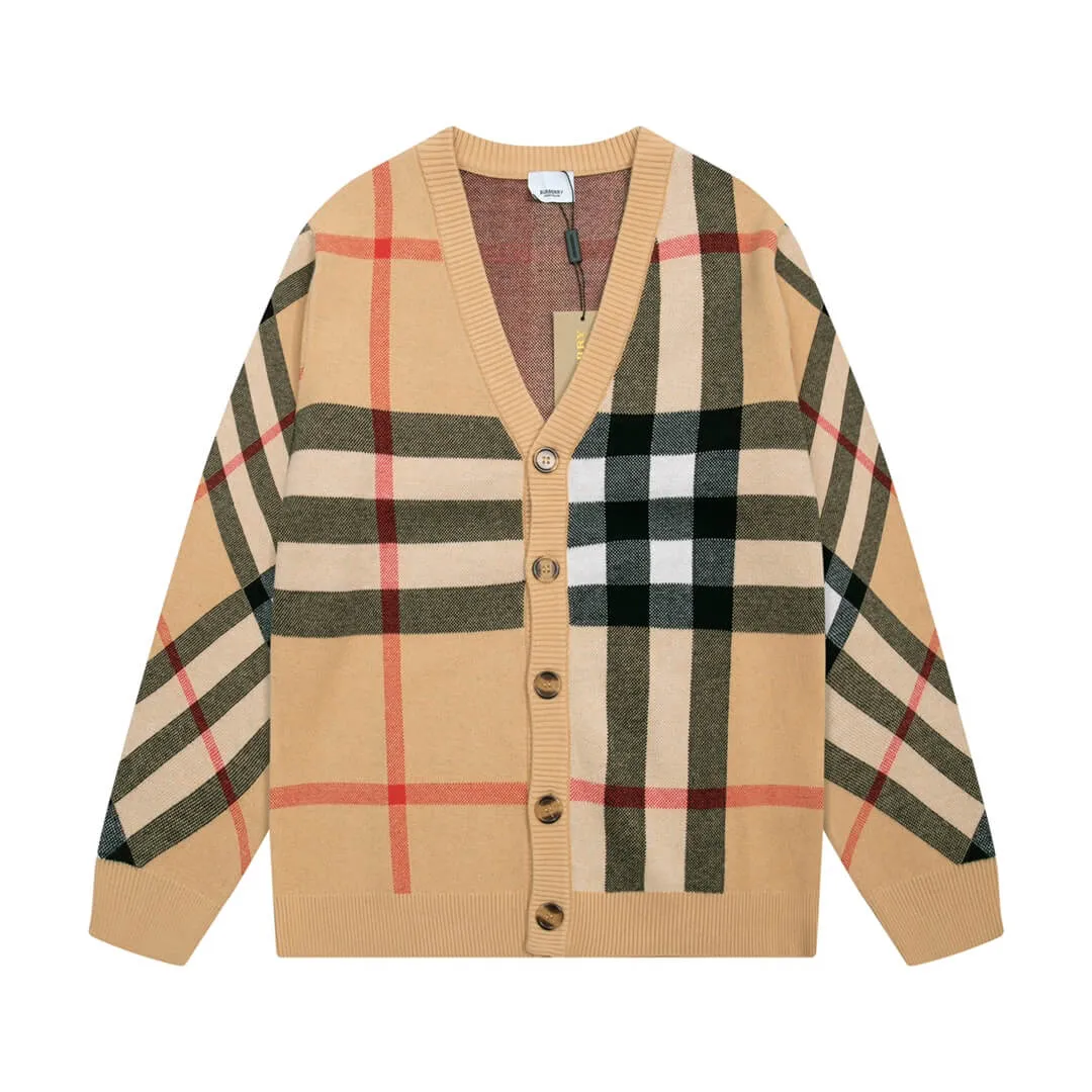 Burberry Vintage Check Cardigan Jacket