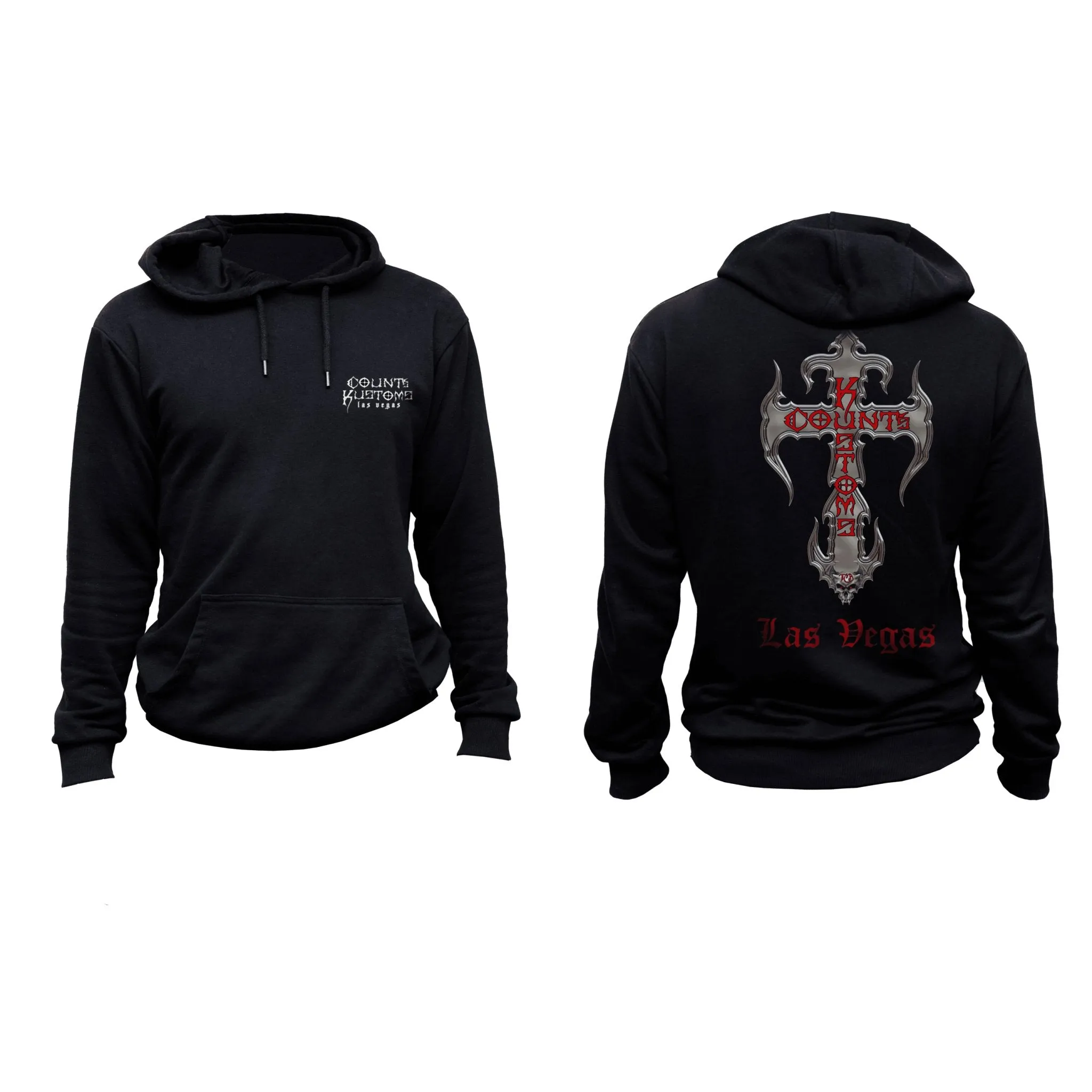 Count's Kustoms Classic KROSS Pullover Hoodie Sweatshirt Unisex