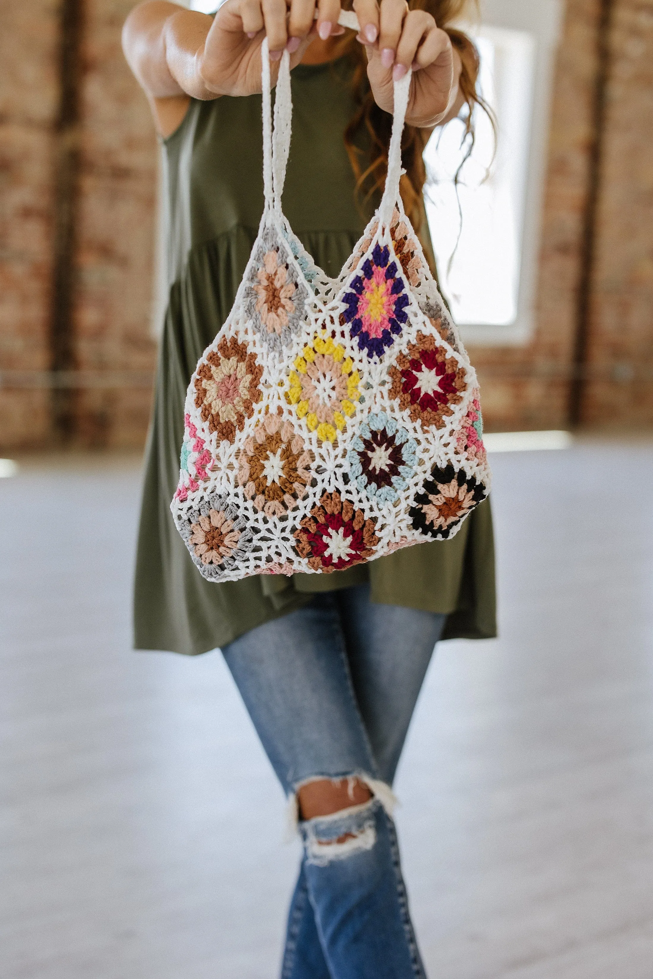 Crochet Retro Hollowed Handbag