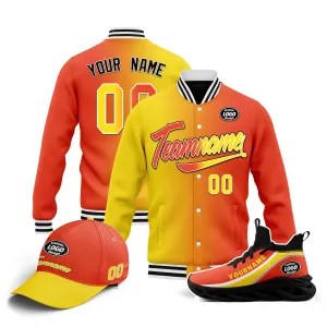 Custom Jacket MaxSoul Shoes and Hat Combo Offer Personalized Combo ZH-D028015-3