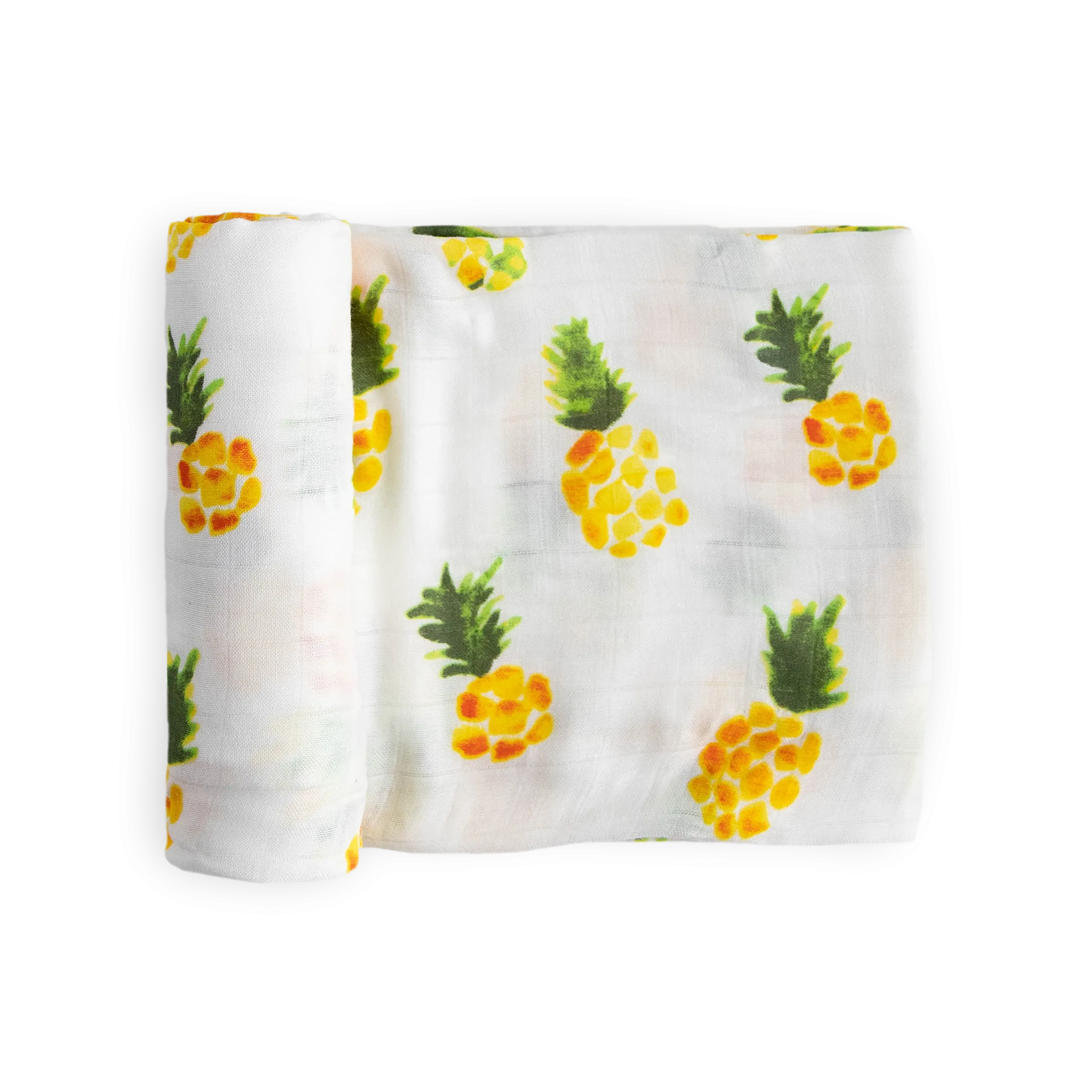 Deluxe Muslin Swaddle Blanket - Pineapple