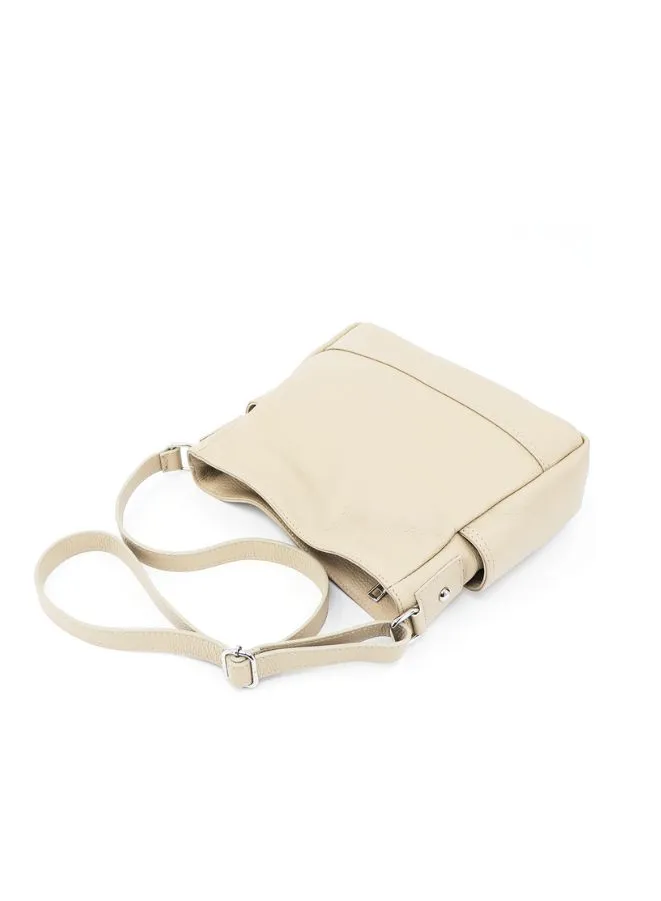 Effetty Leather Sling Bag for Women with Side Compartments