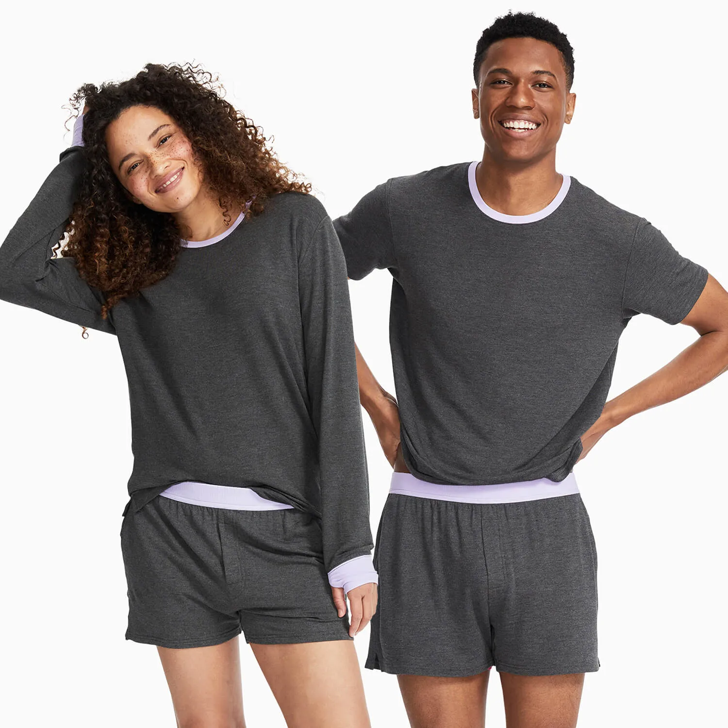 Gray/Lavender 3-Pack Jambys