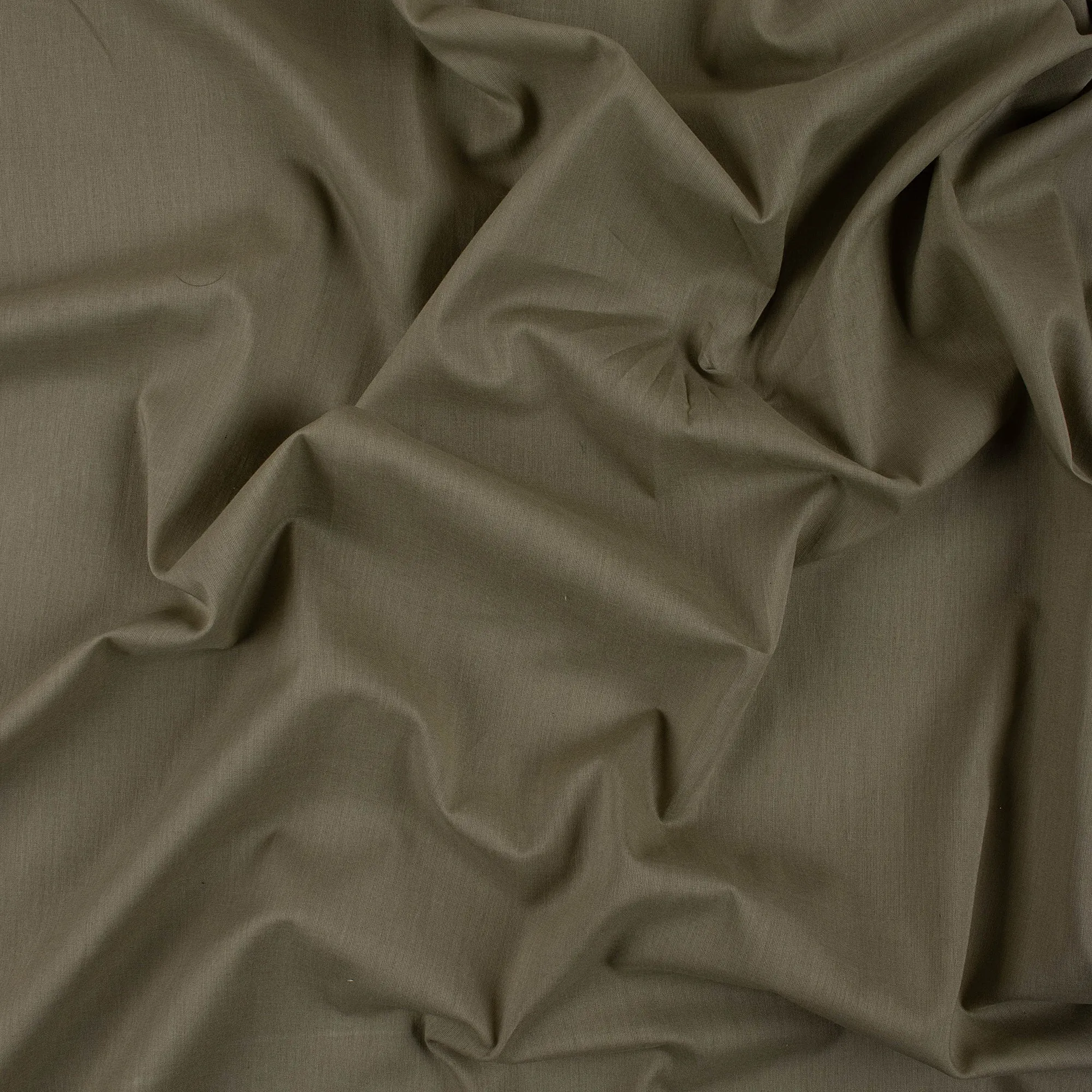 Grey Premium Pure Cotton Natural Dyed Solid Plain Fabric