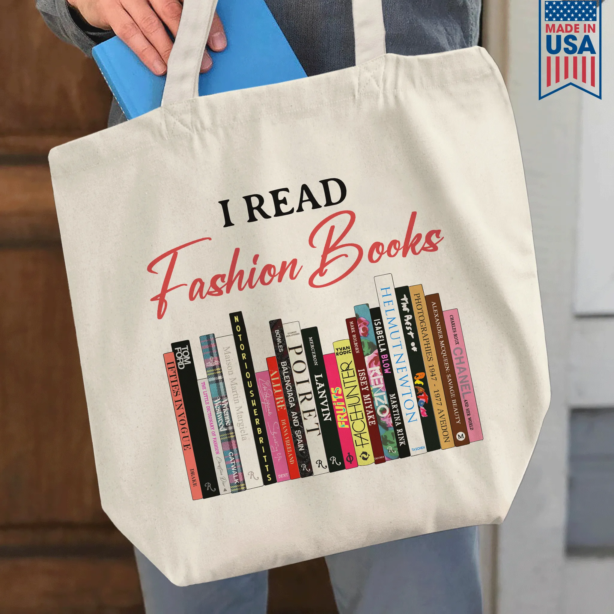 I Read Fashion Books Book Lovers Gift TBW357