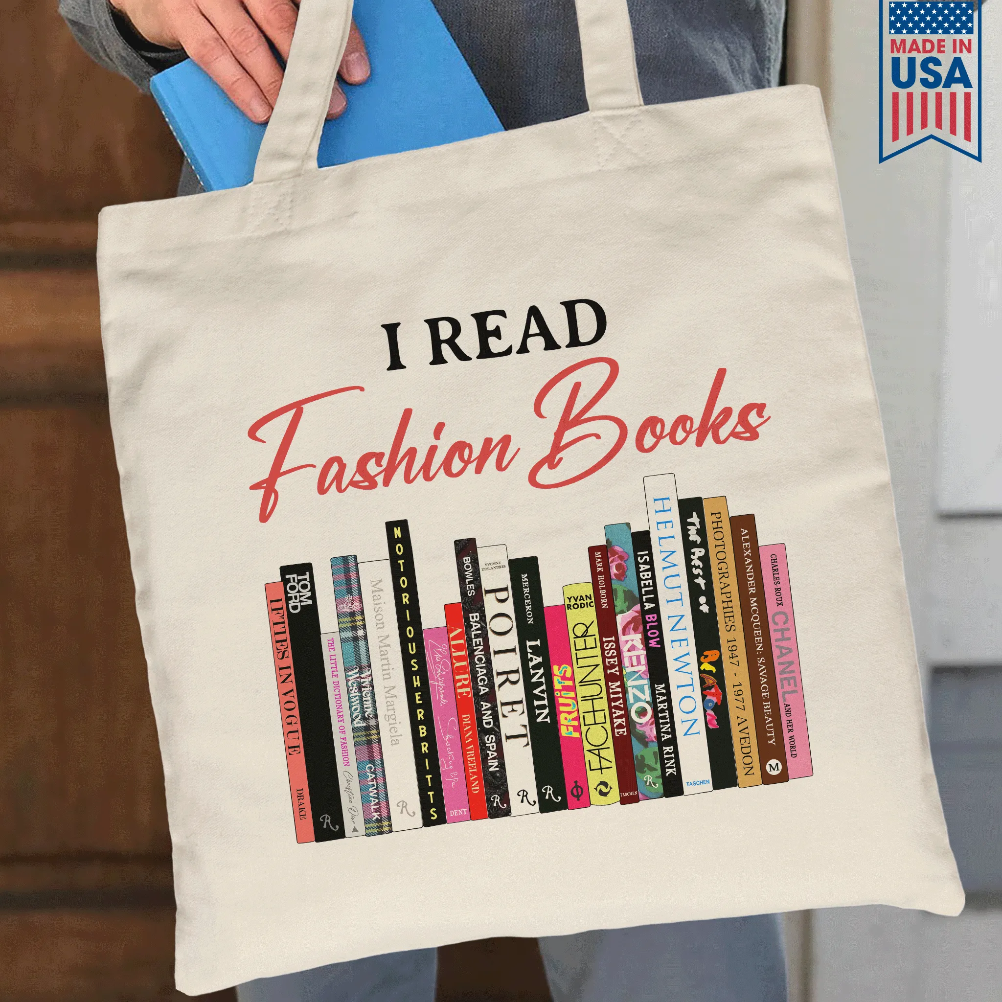 I Read Fashion Books Book Lovers Gift TBW357