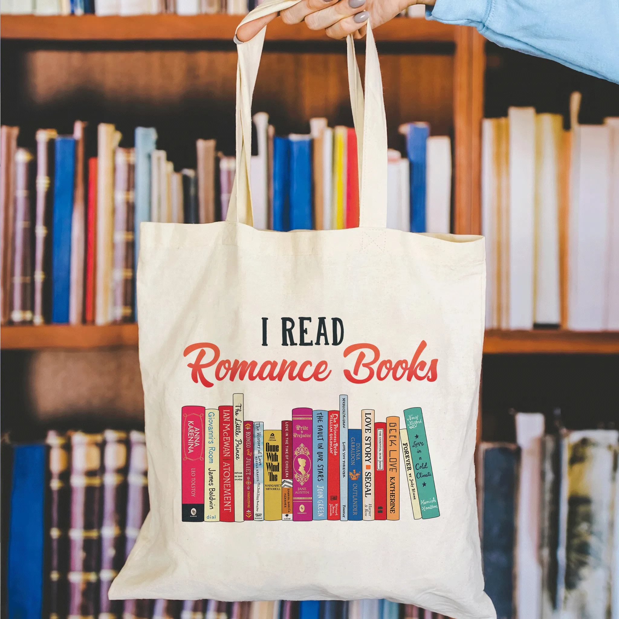 I Read Romance Books Book Lovers Gift TBW309