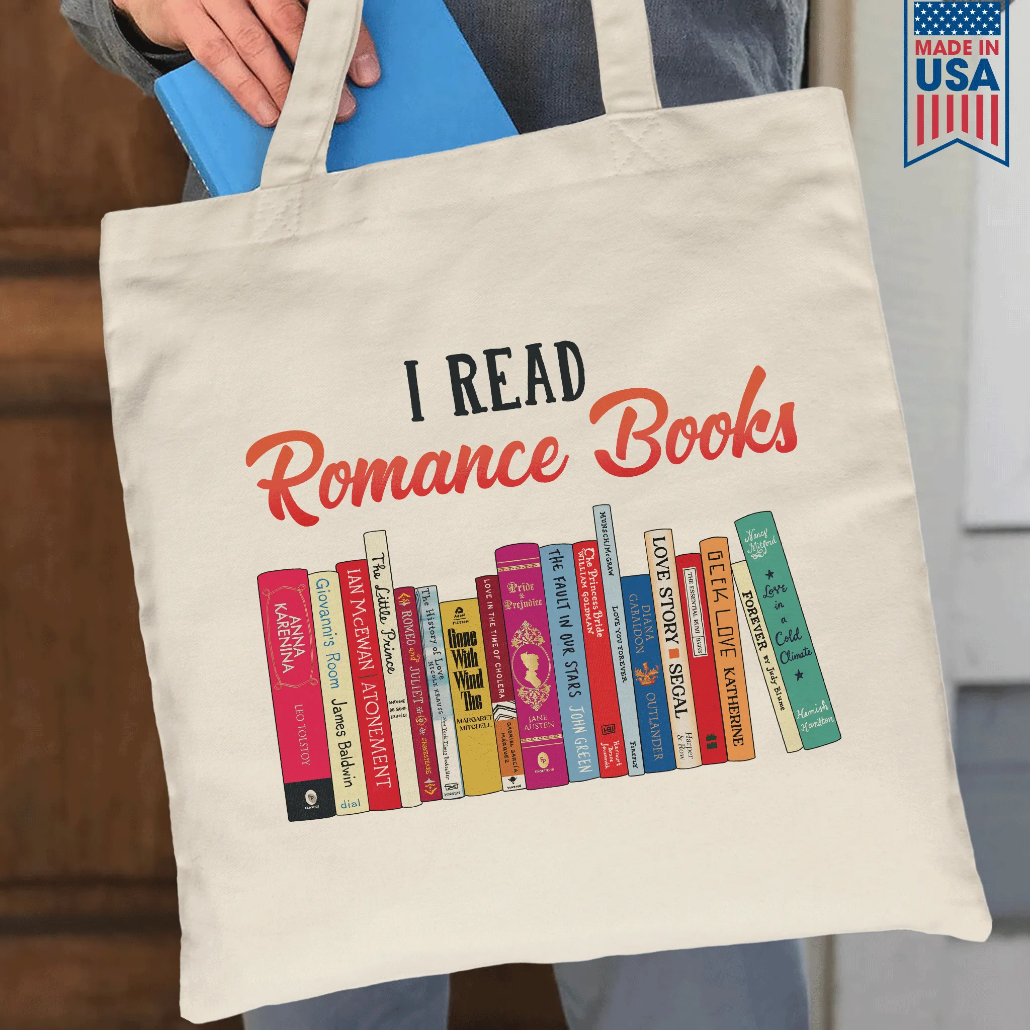 I Read Romance Books Book Lovers Gift TBW309