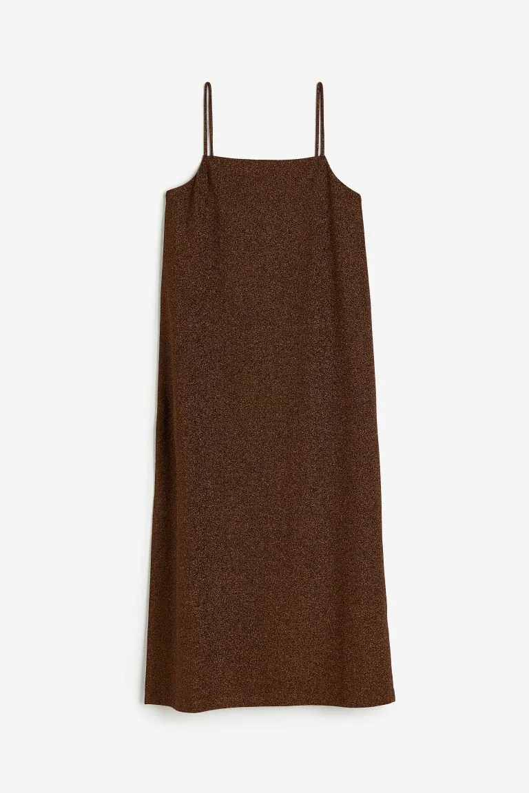 Jersey strappy dress H&M