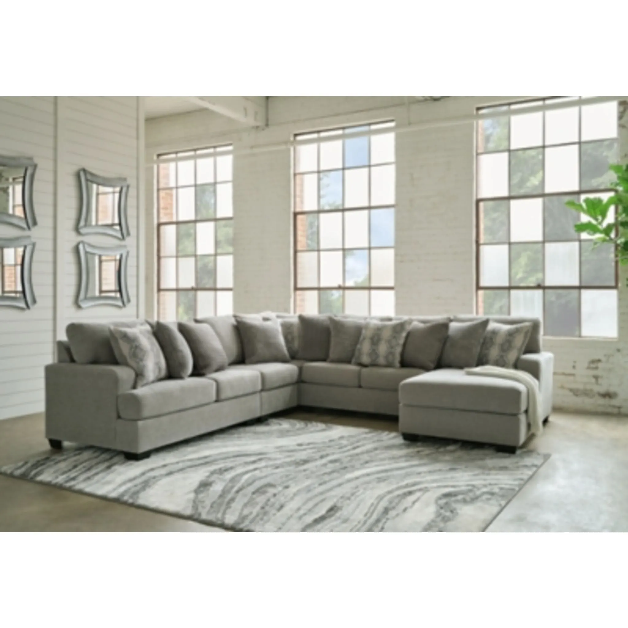 Keener-Exclusive 5 Piece Sectional