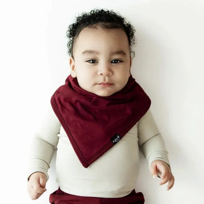 Kyte Baby Bib in Burgundy