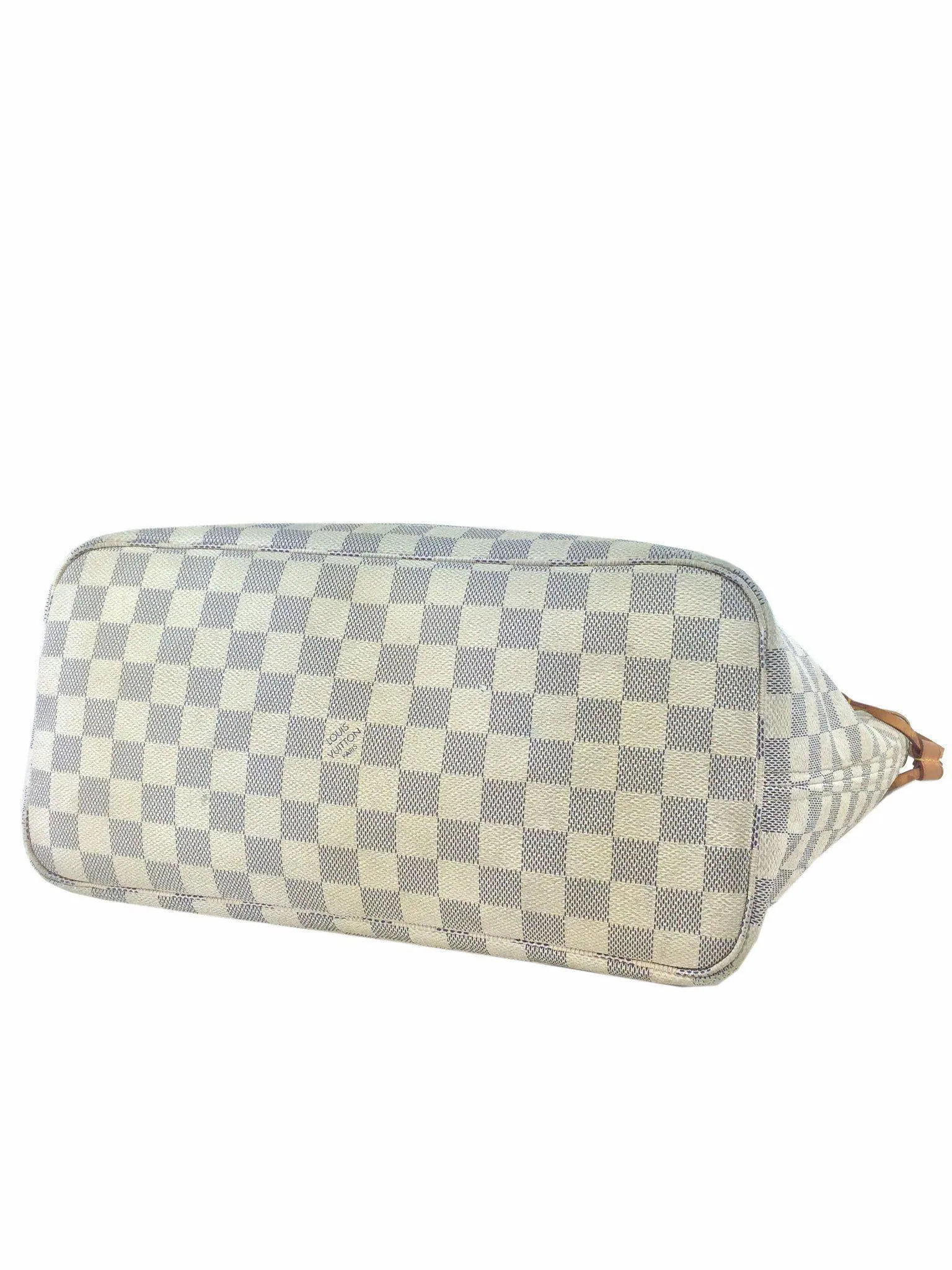 Louis Vuitton Damier Azur Neverfull MM Tote Bag