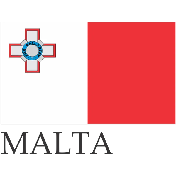 Malta Embroidered Flag Badge