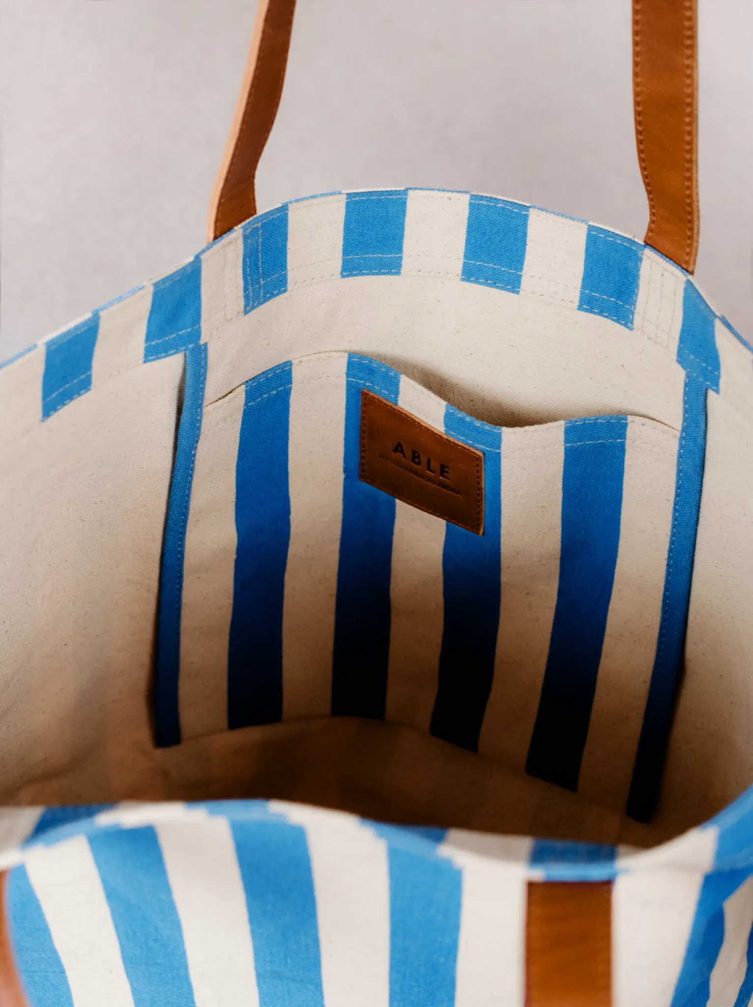 Mandrell Cabana Striped Tote