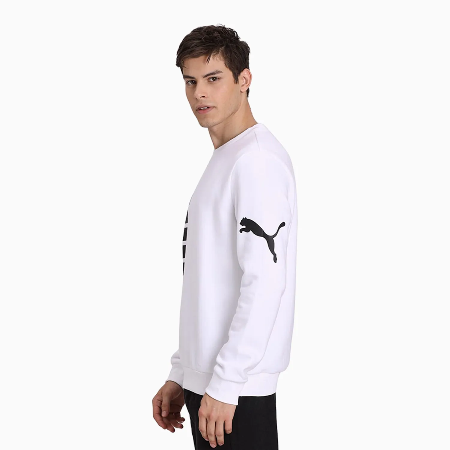 Men's  Big Logo Crew Neck Sweatshirt