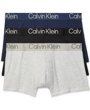 Men's boxer underwear in ultra-soft modern modal set of 3 pcs.  Calvin Klein