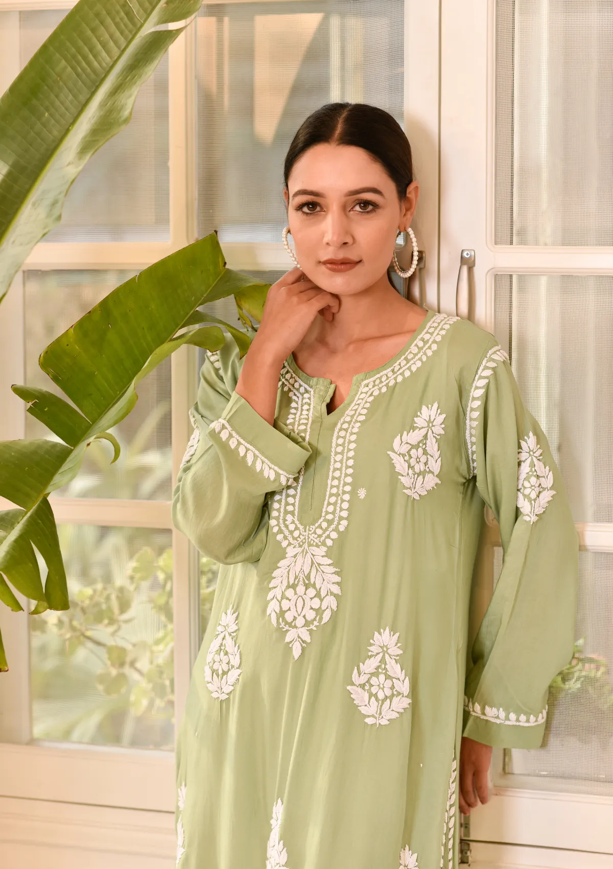 Nasira Modal Straight Kurta