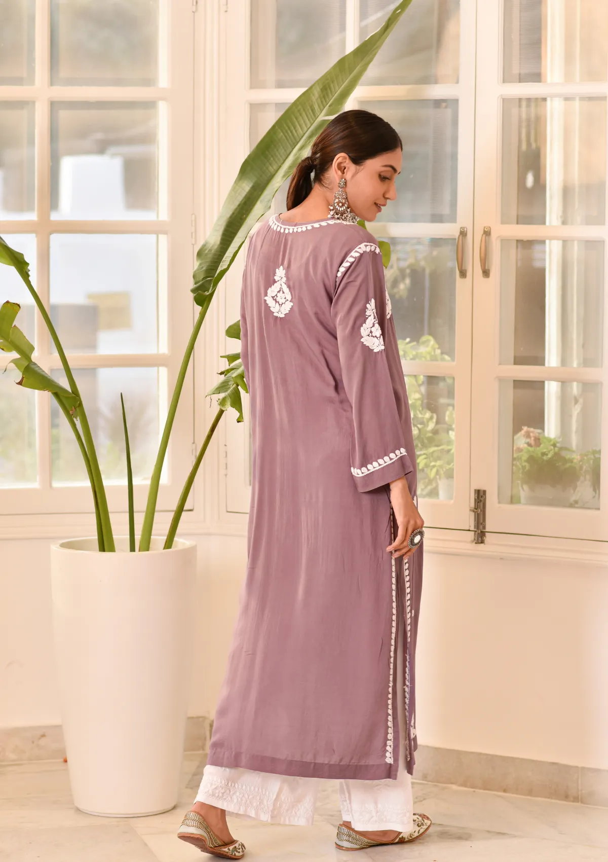 Nasira Modal Straight Kurta