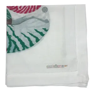 NAUTILUS PALM BEACH 22"X22" HEMSTITCH DINNER NAPKIN, SET OF 4