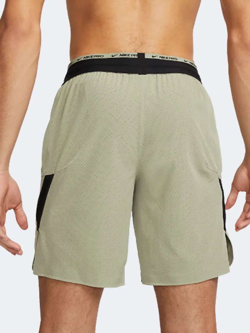 Nike Dri-Fit Flex Rep Pro Men Training Short Olive/Black