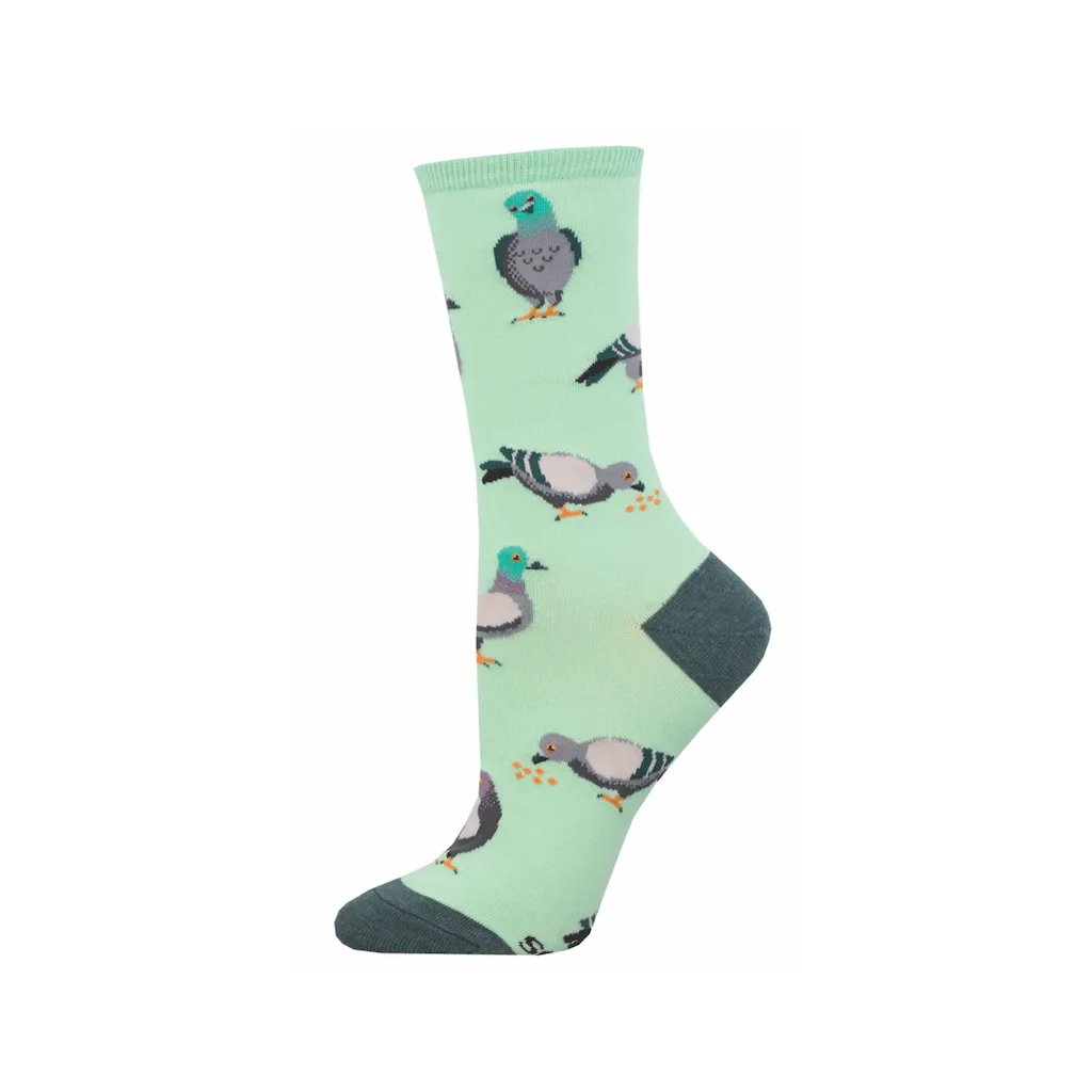 Pigeon Crew Socks - Womens