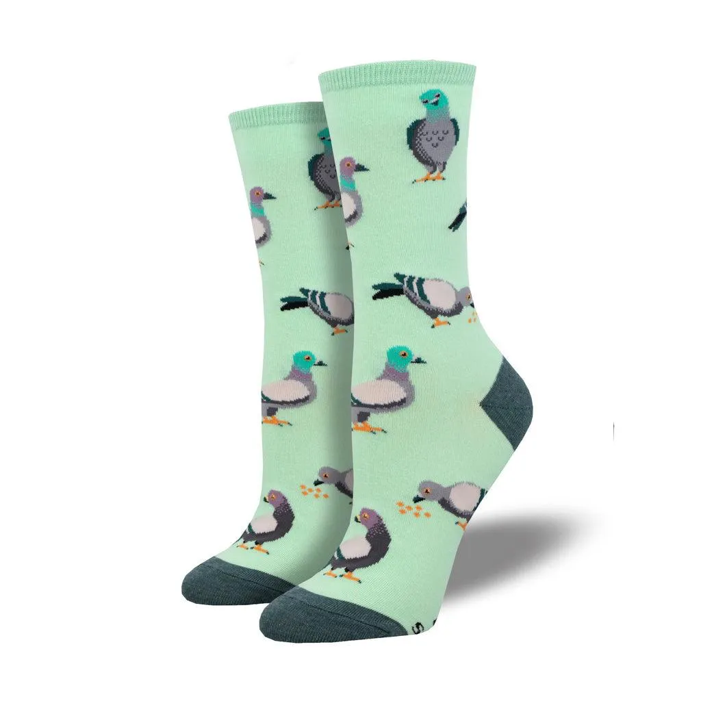 Pigeon Crew Socks - Womens