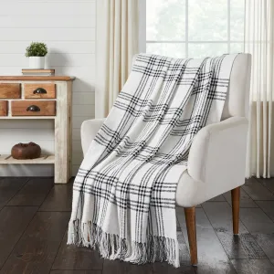 Plaid Woven Throw 50x60