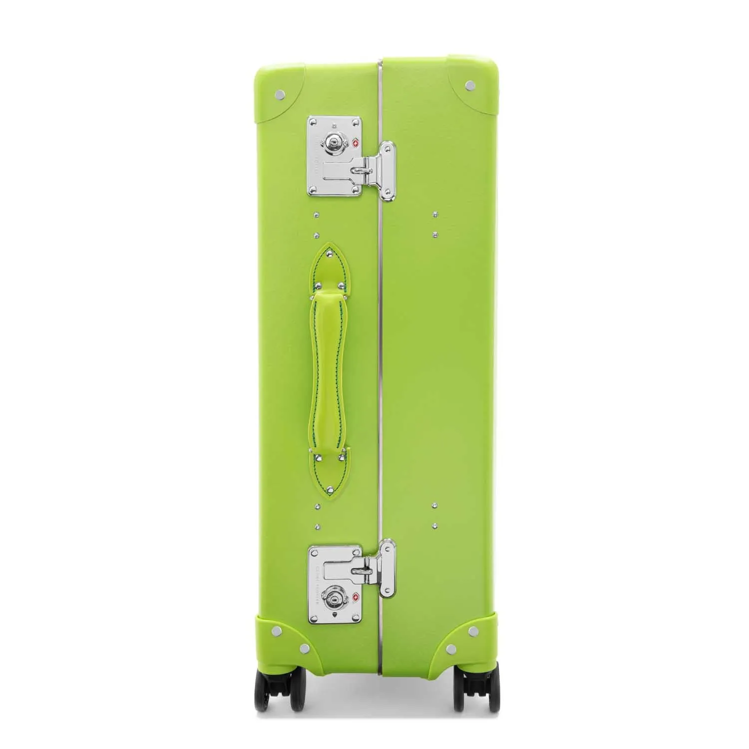 Pop Colour · Large Check-In - 4 Wheels | Parrot Green/Parrot Green/Chrome