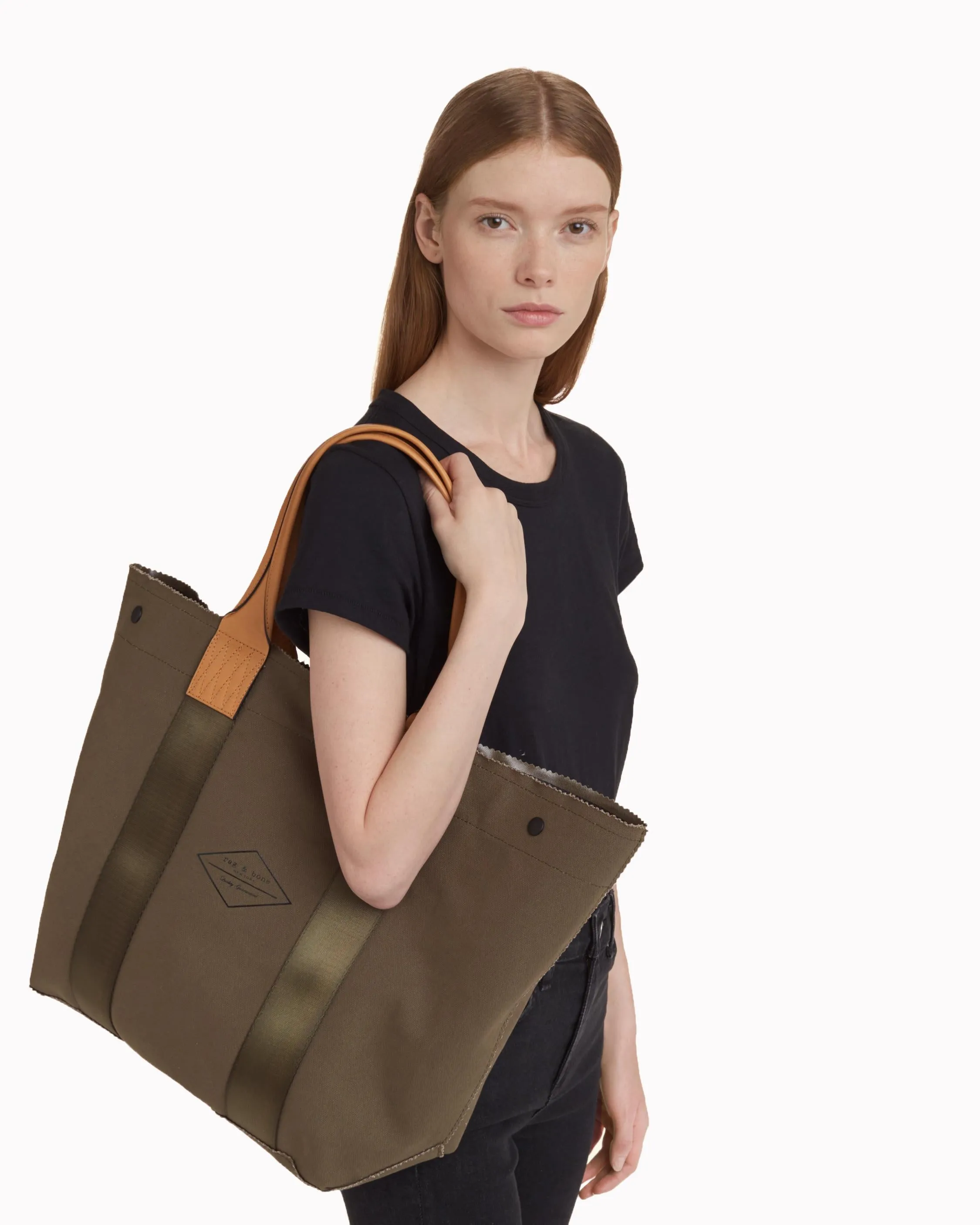 Rag & Bone - Canvas Tote in Olive