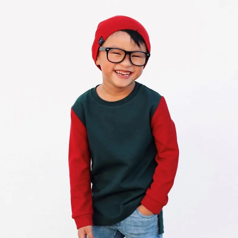 Red | Cozy Sweater Knit Beanie