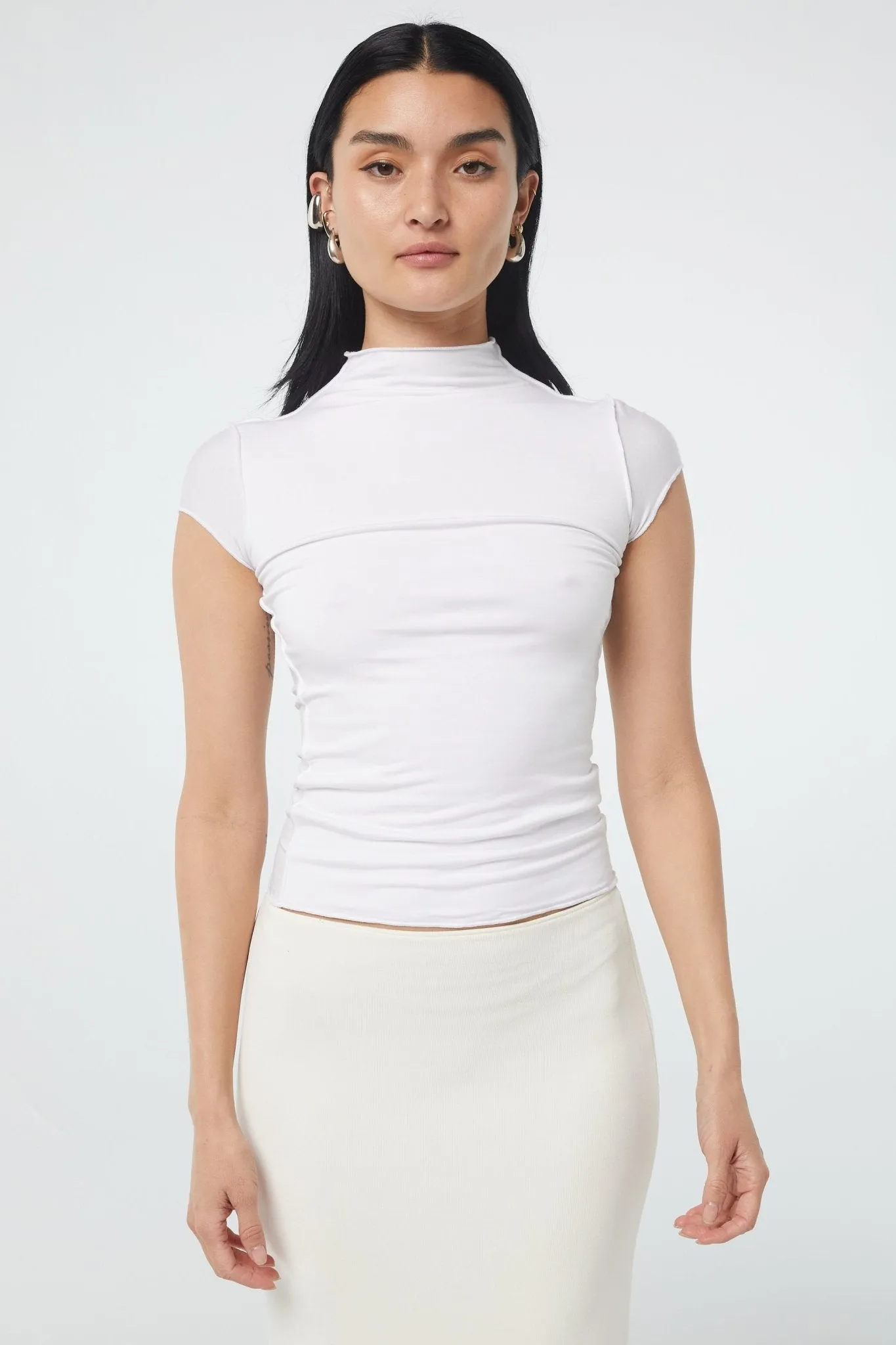 REESE MOCK NECK TOP