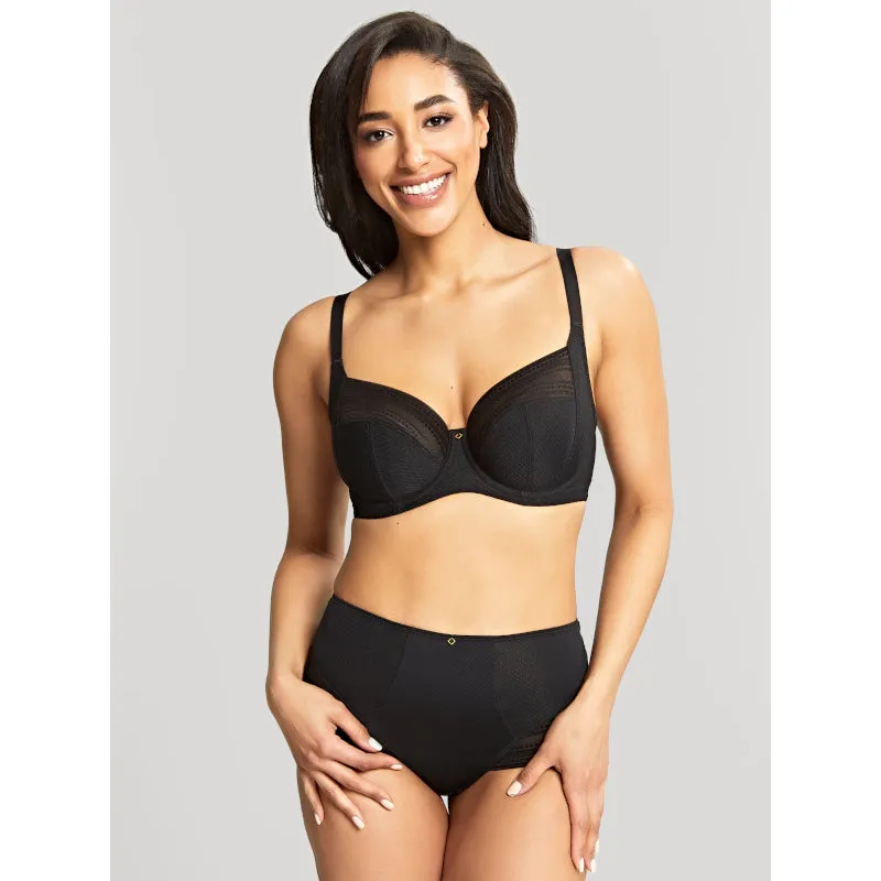 Serene Full Cup Bra Noir Black - Panache