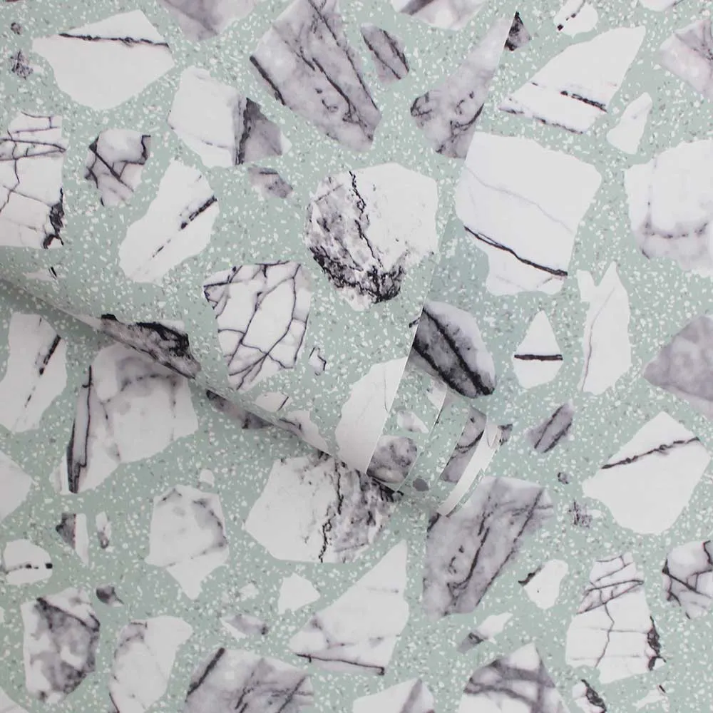 Speckled Terrazzo Peel and Stick Wallpaper