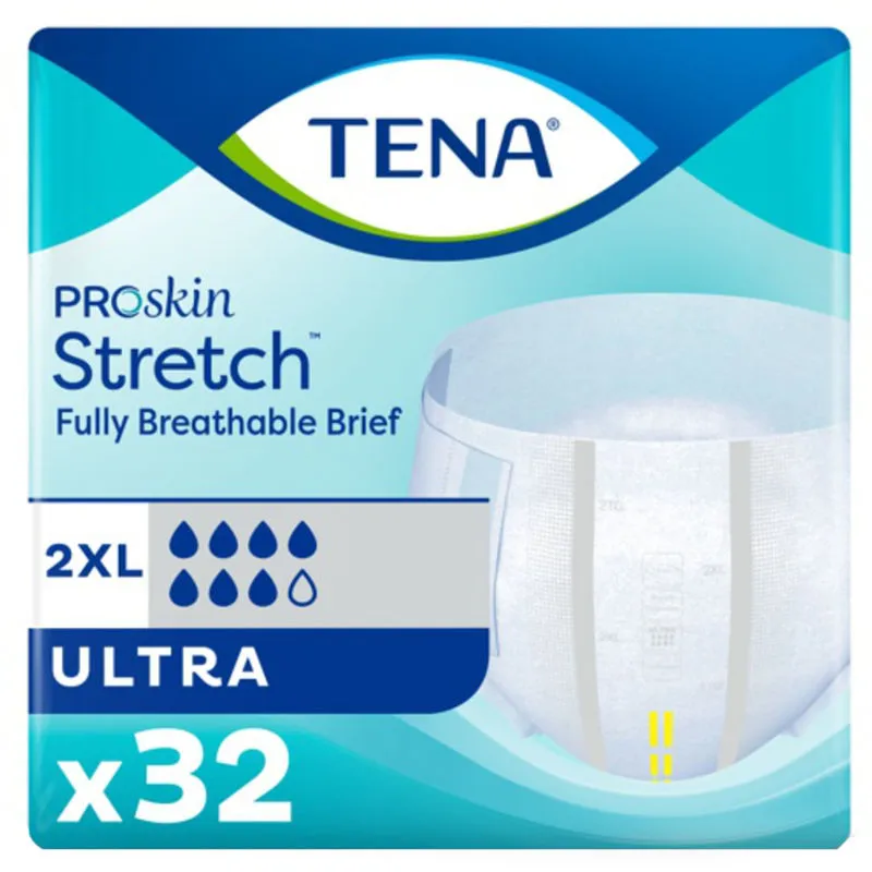 Tena ProSkin Stretch Brief, Ultra Absorbency