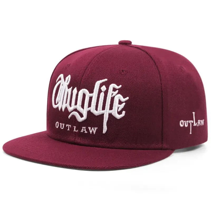 Thuglife Embroidery Hiphop Baseball Cap Snapback Hat