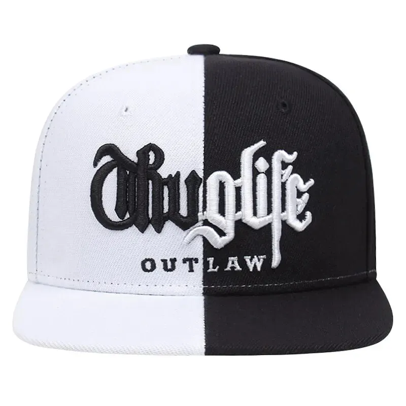 Thuglife Embroidery Hiphop Baseball Cap Snapback Hat