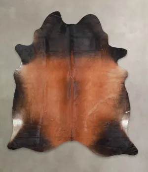 Warm Caramel X-Large Brazilian Cowhide Rug 7'4"H x 6'5"W #A24556 by Hudson Hides