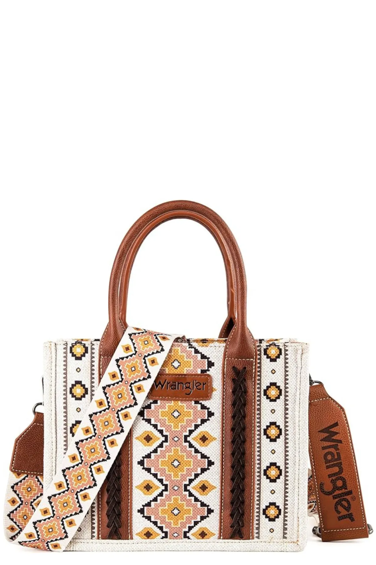 WRANGLER: SOUTHWESTERN CROSSBODY TOTE BAG